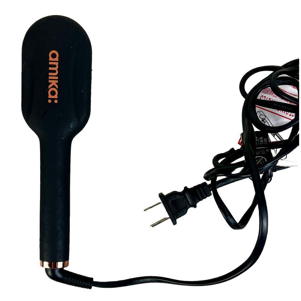 Amika Polished Perfection Hair Straightening Thermal Brush Model AM32.14226